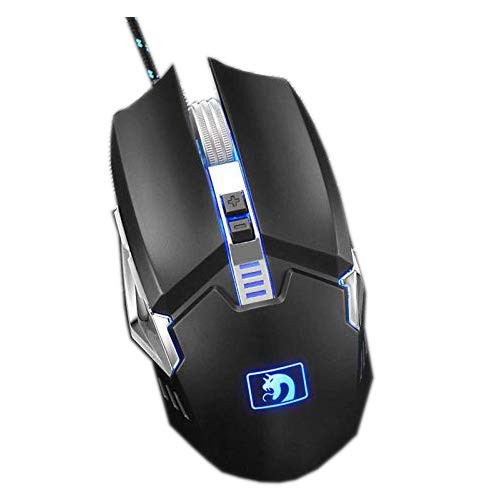NC Lightweight Wired and Breathing Gaming Mouse Mute Gaming Mouse Wired Gaming Mouse, Heavy Gaming Mouse Gaming Mouse Notebook Computer Wired Gaming Mouse E-Sports Gaming Office Computer Supplies