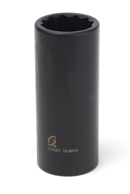Sunex 267222 1/2-Inch Drive 22-mm 12-Point Deep Impact Socket