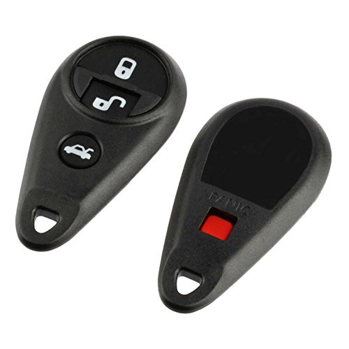Key Fob Keyless Entry Remote Shell Case & Pad fits Subaru 2006-2007 B9 Tribeca/2009-2010 Forester/2007-2009 Impreza/2005-2007 Legacy/2006-2007 Outback