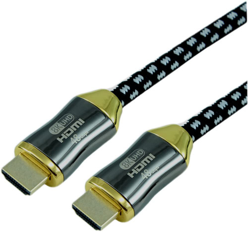 MyCableMart 10ft Elite Ultra High Speed 8K@60Hz/48Gb HDMI Cable Gold Plated Cable