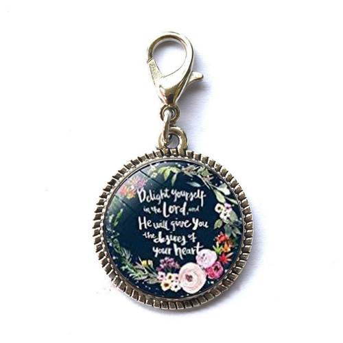 Bible Verse Christian Religious - Faith Christian Art Photo,Charm Bracelet Pendant Zipper Pull Charm with Lobster Clasp Zipper Pull Jewelry Bible Verse Christian Religious - Faith Christian Art Photo,Charm Bracelet Pendant Zipper Pull Charm with Lobster Clasp Zipper Pull Jewelry