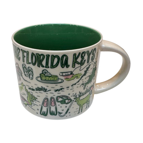 Starbucks Been There Series Florida Keys Ceramic Coffee Mug, 14 Oz