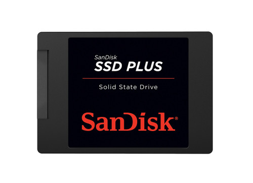 SanDisk SSD PLUS 480GB Internal SSD - SATA III 6 Gb/s, 2.5"/7mm, Up to 535 MB/s - SDSSDA-480G-G26