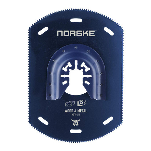 Norske Tools NOTP216 Quadruple Edge Oscillating Multi Tool Accessory Blade