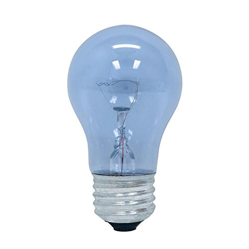 GE Lighting 99470 Reveal HD 40-watt 260-Lumen Dimmable A15 Ceiling Fan Bulb with Medium Base, 1-Pack