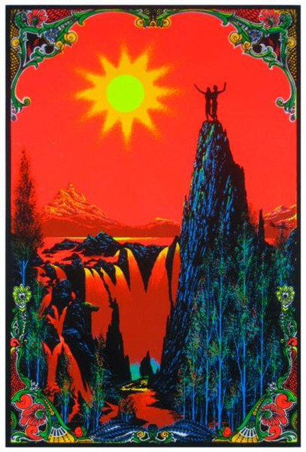 Garden Of Eden Blacklight Poster Blacklight Poster Print, 23x35