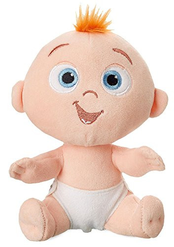 Disney - Jack-Jack Plush - Incredibles 2 - Mini Bean Bag - 7",White,One Size