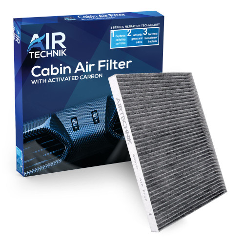 AirTechnik CF9597A Cabin Air Filter w/Activated Carbon | Fits 2000 Chrysler Grand Voyager, 2004-2008 Pacifica, 2001-2007 Town & Country, 2000-2003 Voyager, 2002-2007 Dodge Caravan