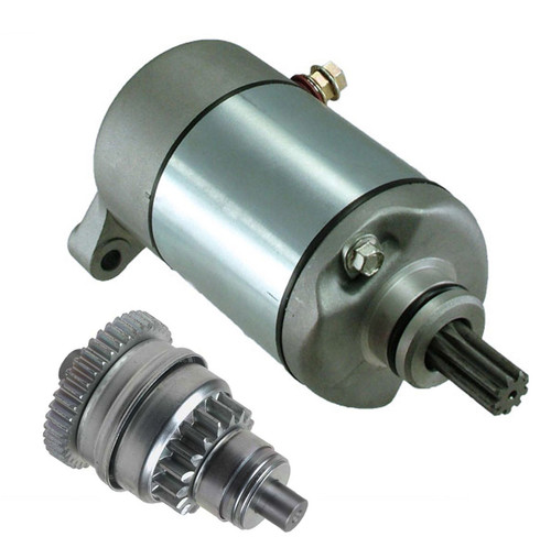 PROCOMPANY Starter and Drive Bendix Replaces for Polaris Sportsman 500 1996 1997 1998 1999 2000 2001 2002 499cc