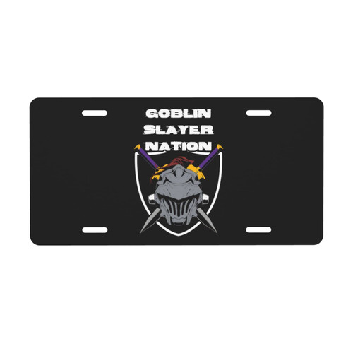 Anime Goblin Slayer License Plate Frames License Plate Holder