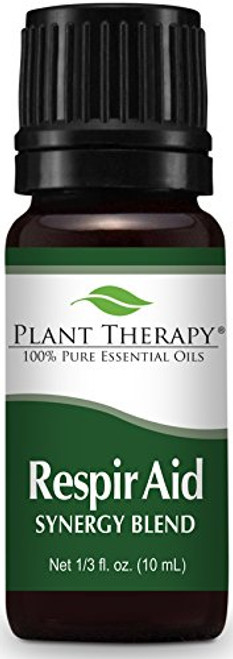 Plant Therapy Respri Aid Synergy Essential Oil 10 mL (1/3 oz) 100% Pure, Undiluted, Therapeutic Grade Plant Therapy Respri Aid Synergy Essential Oil 10 mL (1/3 oz) 100% Pure, Undiluted, Therapeutic Grade