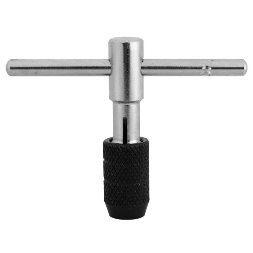T Handle Tap Wrench T Handle Ratchet Tap Holder Wrench Adjustable T Handle Tap Wrench M3-M6 1/8''-1/4'' Machine Screw Thread Metric Plug Tap Wrench