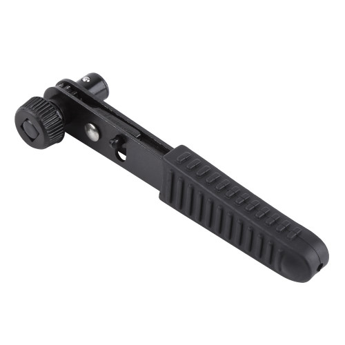 Hilitand Pack Of 1 Piece Iron 1/4 Inch Ratchet Wrench For Screwdriver Bits Quick Socket Tool,Black Color
