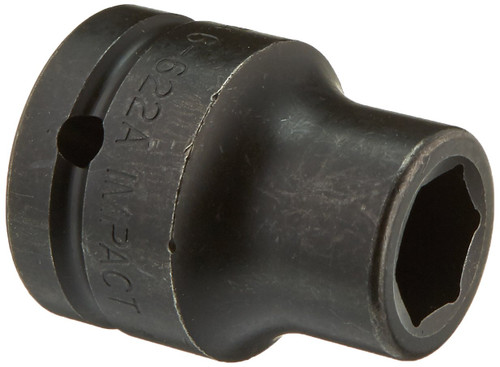Williams JHW6-622A 3/4" Drive Shallow Impact Socket, 6 Point, 11/16-Inch