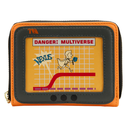 Loungefly Loki TVA Miss Minutes Zip Around Wallet Loungefly Loki TVA Miss Minutes Zip Around Wallet