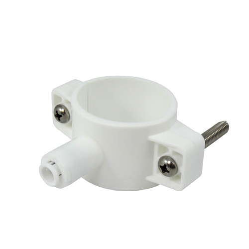 Drain Saddle Valve 1/4" Quick Connect, RO Reverse Osmosis Water Filter Part