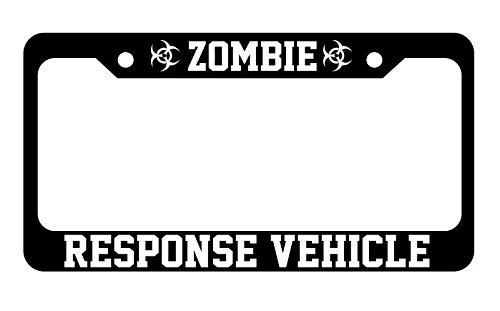 Slap-Art Zombie Response Vehicle License Plate Frame Holder