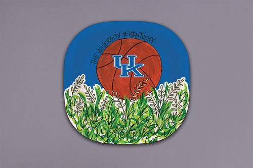Collegiate Melamine Plates (Set of 8) (Kentucky Wildcats)