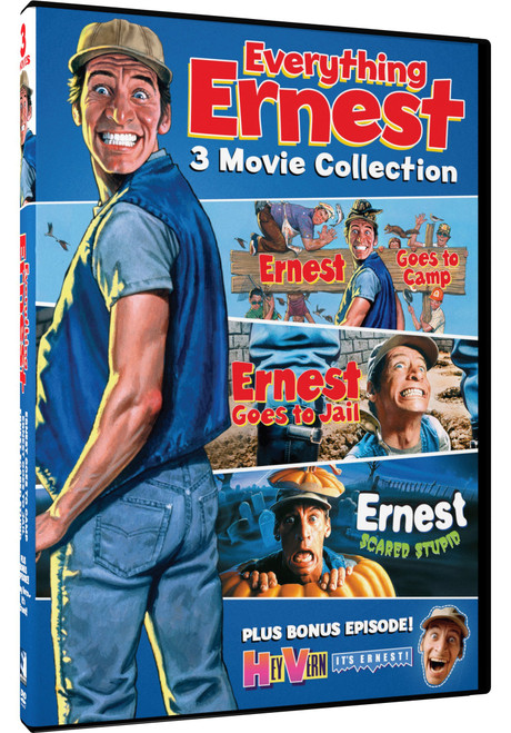Everything Ernest - Ernest Goes to Camp, Ernest Goes to Jail and Ernest Scared Stupid + Bonus Episode of Hey Vern, It's Ernest Everything Ernest - Ernest Goes to Camp, Ernest Goes to Jail and Ernest Scared Stupid + Bonus Episode of Hey Vern, It's Ernest