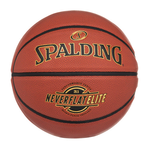Spalding NeverFlat Elite Indoor-Outdorr Basketball 28.5"