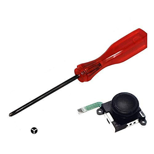 G-Dreamer 3D Analog Joystick Joycon Analog Stick for Nintendo Switch Joystick Replacement Joy Con Controller Thumb Stick Replace (2-Pack+Tool)