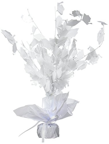 Graduate Cap Gleam 'N Burst Centerpiece (white) Party Accessory  (1 count) (1/Pkg)