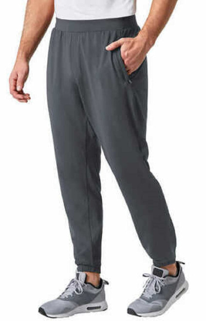 Mondetta Outdoor Project Men's Active Performance Jogger (Pewter, Large)