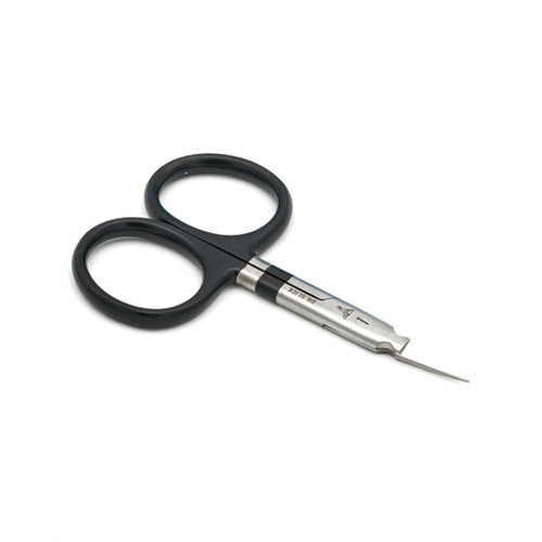 Dr. Slick All Purpose Scissor, 4", TC, Black Loops, Straight