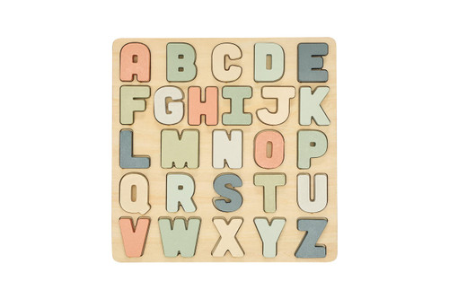 Pearhead Wooden Alphabet Puzzle, Colorful ABC Letters, Interactive Learning Board Educational Toy, Baby and Toddler Gift Boys or Girls Pearhead Wooden Alphabet Puzzle, Colorful ABC Letters, Interactive Learning Board Educational Toy, Baby and Toddler Gift Boys or Girls