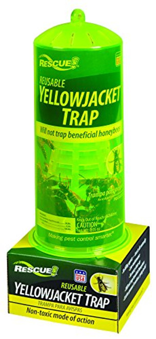 RESCUE! Non-Toxic Reusable Trap for Yellowjackets RESCUE! Non-Toxic Reusable Trap for Yellowjackets