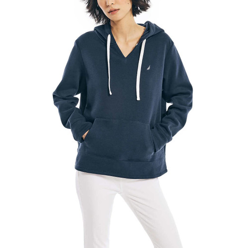 Nautica Ladies Hoodies (as1, alpha, s, regular, regular, Navy)