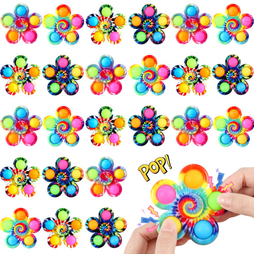 Gigilli 24 Pack Party Favors Fidget Spinners for Kids 4-8 8-12, Kids Goodie Bag Stuffers Pop Mini Fidget Toys Classroom Prizes, Bulk Toddler Birthday Return Gifts Sensory Toys Gigilli 24 Pack Party Favors Fidget Spinners for Kids 4-8 8-12, Kids Goodie Bag Stuffers Pop Mini Fidget Toys Classroom Prizes, Bulk Toddler Birthday Return Gifts Sensory Toys