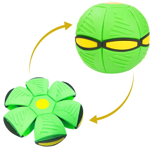 UFO Magic Ball,Portable Glowing Flying Toys Creative Fly Saucer Stomp Magic Balls,Decompression Flying Flat Throw Disc Balls Toy for Childrens Outdoor Sports Kids Gift (Green) UFO Magic Ball,Portable Glowing Flying Toys Creative Fly Saucer Stomp Magic Balls,Decompression Flying Flat Throw Disc Balls Toy for Childrens Outdoor Sports Kids Gift (Green)
