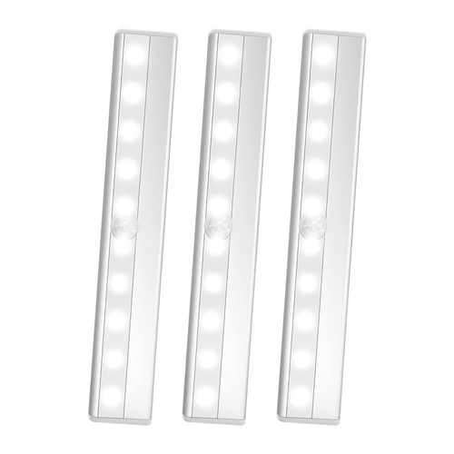 LED Closet Light Motion Activated, Under Cabinet Lights, Homelife Motion Sensor LED Lights, Stick-on Anywhere Battery Operated 10 LED Motion Sensor Night Light for Closet Hallway Stairway 3 Pack LED Closet Light Motion Activated, Under Cabinet Lights, Homelife Motion Sensor LED Lights, Stick-on Anywhere Battery Operated 10 LED Motion Sensor Night Light for Closet Hallway Stairway 3 Pack