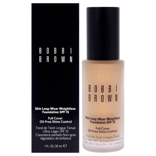 Bobbi Brown Skin Long-Wear Weightless SPF 15 Foundation, 4 Natural, 1 Ounce