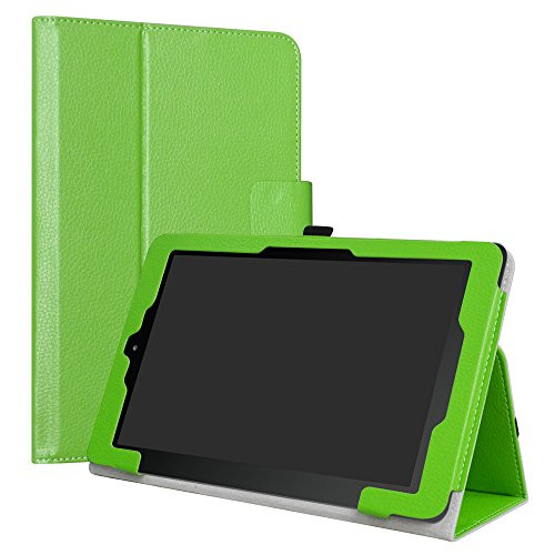 RCA 10 Viking/II Pro/Cambio W101 V2 Case,LiuShan PU Leather Slim Folding Stand Cover 10.1" RCA 10 Viking Pro/Viking II Pro/Cambio W101 V2 Tablet,Green