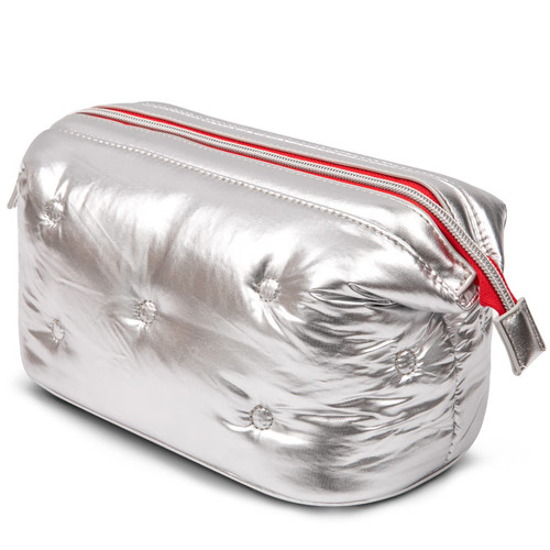 Large , Makeup Bag,Waterproof Make up Pouch, Toiletry Bag for Men , Large Capacity Portable Cosmetic bag Storage Organizer,Zipper Pouch Travel Cosmetic Organizer for Women and Girls. (Silver) Large , Makeup Bag,Waterproof Make up Pouch, Toiletry Bag for Men , Large Capacity Portable Cosmetic bag Storage Organizer,Zipper Pouch Travel Cosmetic Organizer for Women and Girls. (Silver)