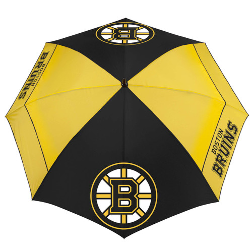 Team Effort NHL Boston Bruins 62" Windsheer Lite Umbrella62 Windsheer Lite Golf Umbrella, Multi, NA Team Effort NHL Boston Bruins 62" Windsheer Lite Umbrella62 Windsheer Lite Golf Umbrella, Multi, NA