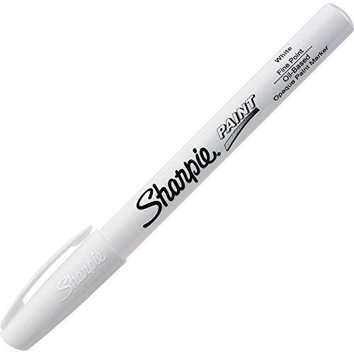 SAN35543 - Sharpie Paint Marker, Oil Base, Fine Point, White