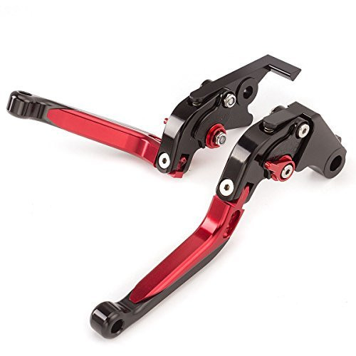 FXCNC CNC Aluminum Folding Extendable Adjustable Brake Clutch Levers for YZF R6 05-16 R6S EUROPE VERSION 06-07 YZF R1 04-08