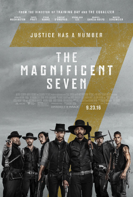 Magnificent Seven "B" 11x17 Inch Movie Poster