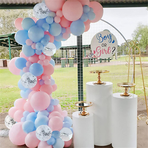 Pink Blue Pastel Macaron Balloon Garland Arch Globos Wedding Baloons Birthday Party Decoration Baby Shower Matte Supplies