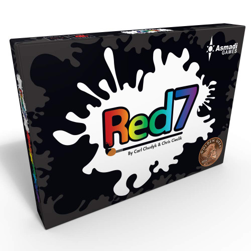 Asmadi Games ASI-0050 Red7 Card Game , Black