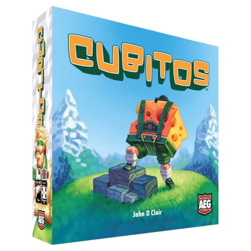 AEG Cubitos Board Game, Award Winning Dice Racing Game, Which of Your Wacky Characters Will Win, Ages 14+, 2-4 Players, 30-45 Min, Alderac Entertainment Group