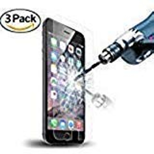 iPhone 7 Plus Screen Protector, SOOYO(TM) Premium Tempered Glass Screen Protector (2.5D Round Edge/Shatter-Proof/Bubble Free) for Apple iPhone 7 Plus / 7 Pro,5.5 Inch-[3Pack]