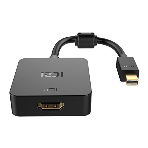 Thunderbolt to HDMI, ICZI Gold Plated 4K Mini DisplayPort to HDMI Adapter Converter Male to Female for Macbook, Chromebook Pixel, Surfacebook and More Thunderbolt to HDMI, ICZI Gold Plated 4K Mini DisplayPort to HDMI Adapter Converter Male to Female for Macbook, Chromebook Pixel, Surfacebook and More