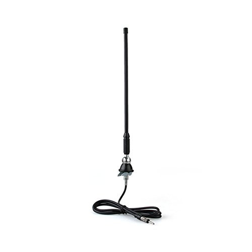 Black Car Radio Antenna Rubber Flexible Mast Radio FM/AM Antenna