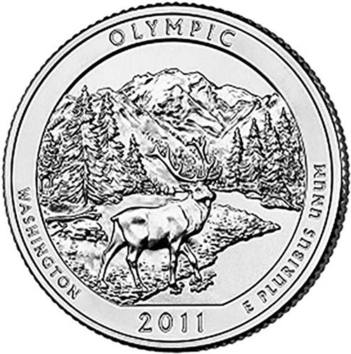 2011 P BU Olympic Washington National Park NP Quarter Choice Uncirculated US Mint 2011 P BU Olympic Washington National Park NP Quarter Choice Uncirculated US Mint