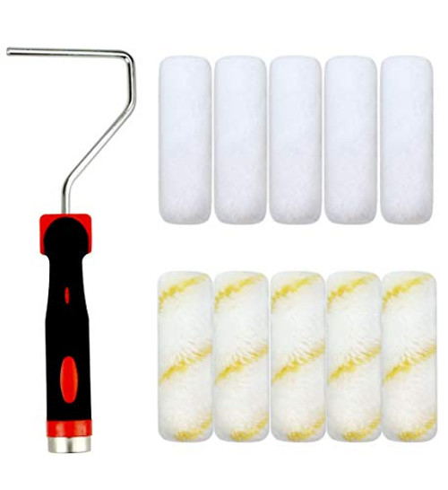 11 Piece Great Value Multi use Acrylic and Polyester Mini Paint Roller Paint Roller Set Paint Roller Frame Paint Roller Tray Paint Tray Paint kit Home Repair Tools Painters Roller Painters Tools 11 Piece Great Value Multi use Acrylic and Polyester Mini Paint Roller Paint Roller Set Paint Roller Frame Paint Roller Tray Paint Tray Paint kit Home Repair Tools Painters Roller Painters Tools