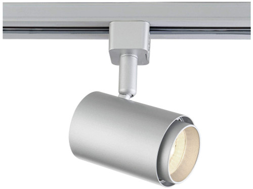 Pro Track Silver 10 Watt LED Cylinder Track Head for Juno Systems